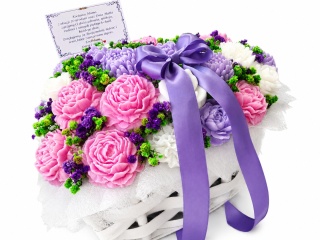 XXL Flower Box w Kształcie Serca – Pachnąca Kompozycja Kwiatowa