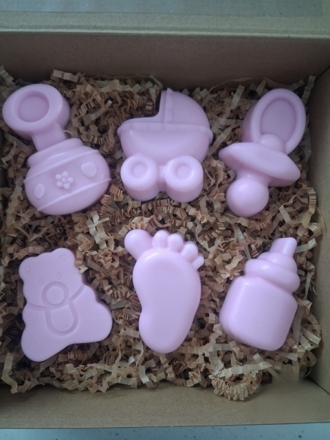Box Prezentowy Baby Shower M - Różowa Słodycz