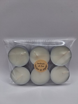 Tealighty Sojowe 100% – Zestaw 6 szt.